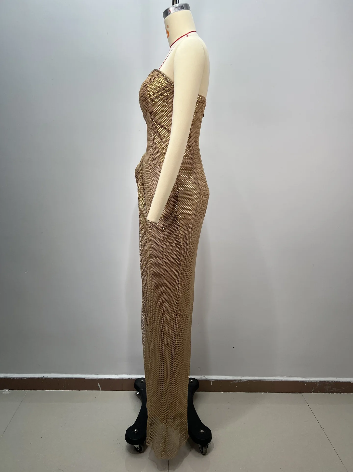 evening dresses gowns gold for women elegant