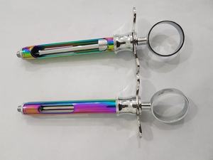 Jeringa de Aspiración para Cartuchos Dentales de Acero Inoxidable de Color - Product Image 4