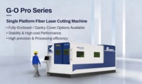 Máquina de corte láser de fibra combinada Han's Laser CE ISO de cama plana de acero inoxidable CNC para metal, con cabina cerrada, precio para Europa