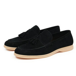 Nouvelles Bottes Classiques de Designer pour Hommes en Cuir Véritable Automne-Hiver 2026 – Confortables, Imperméables, Antidérapantes et Faciles à Enfiler pour le Travail - Product Image 1