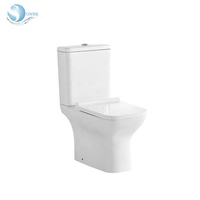 Ensemble WC deux pièces à poser au sol pour salle de bain