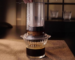 <span class=keywords><strong>Cafetera</strong></span> <span class=keywords><strong>Aeropress</strong></span> Ecológica para Espresso y Café Helado, Extractor de Presión Portátil y Compacto para Viajes y Campamentos al Aire Libre - Product Image 4