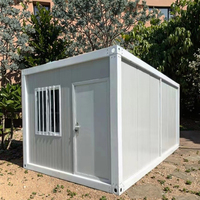 Bureau modulaire méditerranéen de structure métallique de pièce de conteneur de style et utilisation vivante extérieure