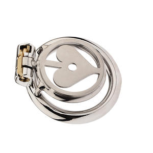 SEXBAY Paslanmaz Çelik Bekaret Kafesi Metal Penis Kafesi Yapay Penis Bekaret Kilidi Penis Halkası Yetişkin Seks Oyuncağı Erkekler İçin - Product Image 3