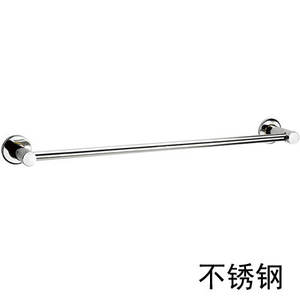 Offre spéciale Porte-serviettes de bain en acier inoxydable simple/double et en aluminium spatial Accessoires de salle de bain pour un rangement pratique - Product Image 4