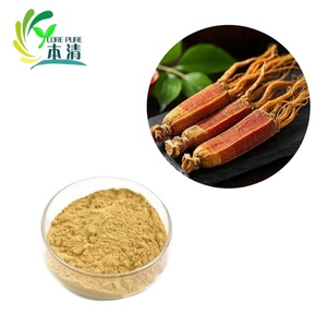 Estratto di <span class=keywords><strong>Ginseng</strong></span> Rosso Naturale in Polvere di Alta Qualità, Vendita Diretta dalla Fabbrica, 10%-80% Ginsenosidi in Confezione a Fusto - Product Image 1
