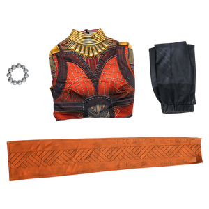 Disfraz de Cosplay Personalizado de Okoye de <span class=keywords><strong>Marvel</strong></span> Black Panther para Halloween, para Adultos, Inspirado en Películas y Series de TV - Product Image 6
