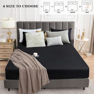 Không thấm nước 18 "Sâu Túi nệm bìa được trang bị tấm phong cách nệm bảo vệ với ban nhạc cao su đàn hồi - Product Image 3