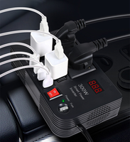 Convertisseur de puissance populaire 300W 150W, onduleur DC12 vers AC 220V, chargeur de voiture, onduleur de puissance