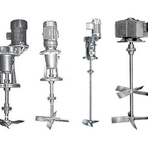 American Arcadia <b>Top</b> <b>Loading</b> Concentric Dual Speed Mixer Stainless Steel Vertical Pneumatic Food Blending Equipment - Product Image 4