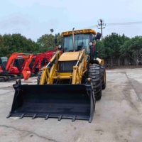 Meilleur prix, excellent état : Chargeuse-pelleteuse JCB 2023 d'occasion avec moteur Euro5/EPA, couple de levage élevé, engrenages et PLC