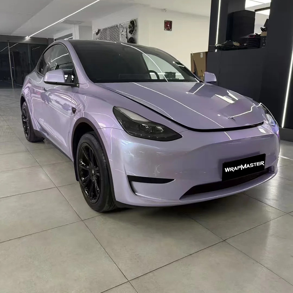 TPU Métallique Cristal Argent Phantom Violet