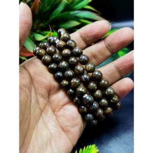 Pulsera de bronzita con cuentas de 8 mm, juego de 4 piezas, joyería de piedras preciosas/cristales, regalo para el Día de la Madre/cumpleaños/aniversario/Día de San Valentín - Product Image 1