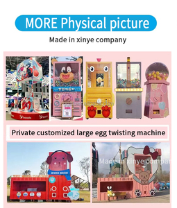 Đồng xu Nhật Bản Máy gachapon Kẹo trứng Xoắn thẻ gacha Token gashapon Đồ chơi quả bóng lớn Máy bán hàng tự động - Product Image 5