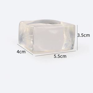 Jouet Squishy Classique en Tofu Transparent à la Maltose - 5,5 cm - Cadeau Anti-Stress pour Enfants et Adultes - Jouets en Maltose en Gros - Product Image 3