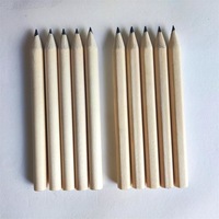 Mini crayons en bois de 3,5 pouces (8,8 cm), crayons gras en graphite HB pour les tout-petits, les débutants, les enfants d'âge préscolaire, la maternelle, l'apprentissage de l'art
