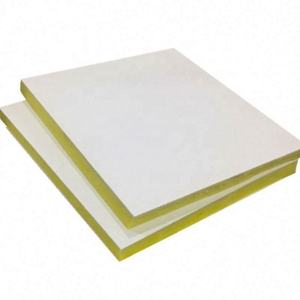 Plaque de <span class=keywords><strong>plafond</strong></span> en T pour la décoration intérieure, 2x2, OEM, suspendue, en laine de verre, plaque de 600 mm, feuilles de toiture G, panneau acoustique - Product Image 1