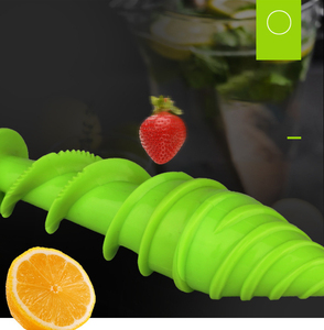 Venta al por mayor LMK167 Exprimidor manual portátil de granada y cítricos con rodillo, mini extractor - Product Image 4