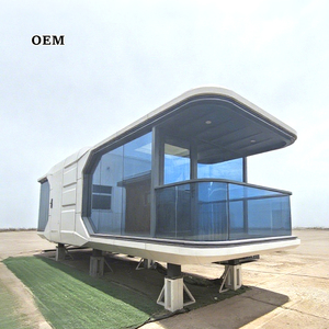 Modèles à vendre Capsule spatiale populaire Capsule spatiale pour la maison Capsule spatiale mobile pour l'extérieur avec cuisine et salle de bain - Product Image 4