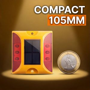 Fourniture en gros <span class=keywords><strong>de</strong></span> 200 G <span class=keywords><strong>de</strong></span> clous <span class=keywords><strong>de</strong></span> signalisation solaires à double LED réfléchissants à haute intensité pour rampes <span class=keywords><strong>de</strong></span> voies rapides - Product Image 3
