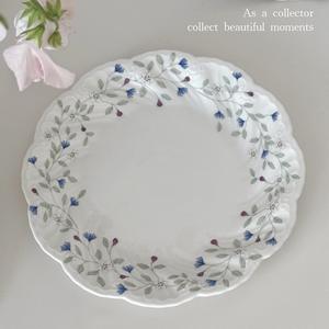 Vajilla de Cerámica con Diseño Floral Azul Estilo Francés, Platos de Postre y Platos para Cena - Product Image 5