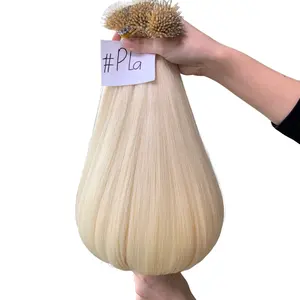 Human Hair From Vietnam Wholesale Bundles 100% Keratin Nano Tip Color Virgin Hair Nano-Tip Hair Beauty And Personal Care