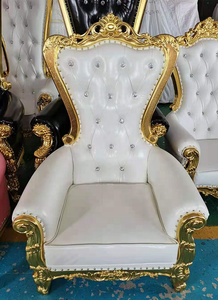 Chaises Trône pour Enfants, Vente en Gros de Mini Trônes Sans Accoudoirs pour Enfants, Chaise Trône <span class=keywords><strong>Bébé</strong></span> Blanche et Argentée pour Enfants - Product Image 3