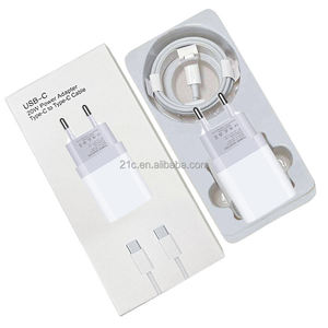 Cable de Carga Rápida PD de 20W, Kit 2 en 1, Cable Tipo-C con Enchufe Universal (EE. UU./UE/RU), Compatible con <span class=keywords><strong>iPhone</strong></span> 17 16/15/14/13/12/<span class=keywords><strong>11</strong></span> Pro Max - Product Image 5