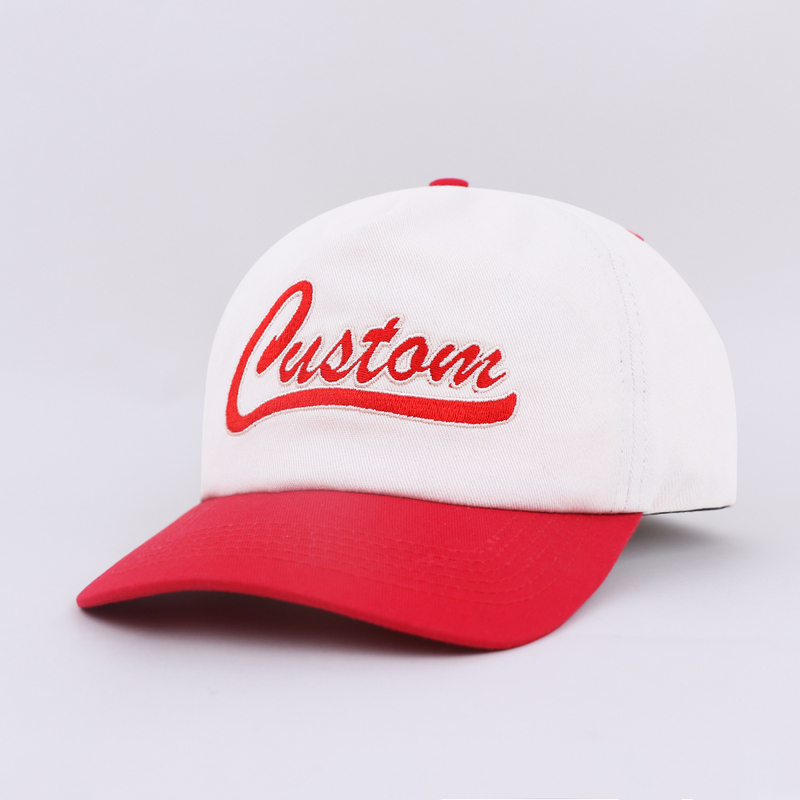Wholesale Unisex 5 Panel Embroidery Vintage