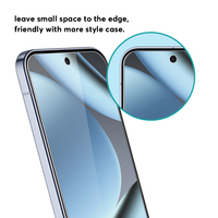 Protection d'écran en verre trempé 2.5D 9H transparente anti-traces de doigts pour Google Pixel 9 9 Pro 10 10 Pro 11 11 Pro