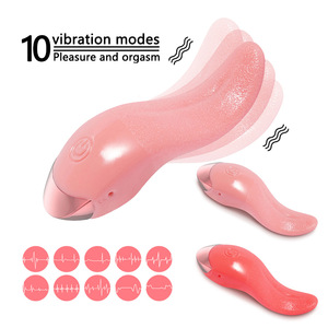 Vibrador de lengua mágica vibrador calefacción palo de masturbación coqueteo realista dispositivo para lamer vibrador femenino juguete sexual para adultos - Product Image 2