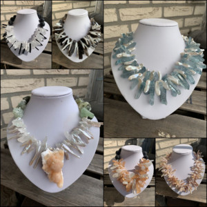 Joyería de collar elegante de mujer artificial, joyería de moda de joyería de imitación, collar de diseñador elegante - Product Image 3