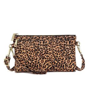 Factory Wholesale Travel Organizer <b>Bag</b> Convenient Waterproof <b>Wash</b> <b>Bag</b> Personalized Fashion Leopard Print Clutch <b>Bag</b> - Product Image 1