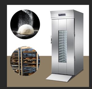 Máquina de gabinete de fermentación de pan eléctrica de 16 y 32 bandejas nueva condición 220V para panadería de fermentación de masa de trigo - Product Image 2