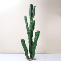Plante artificielle en plastique, cactus, plante paysagère, ornement de jardin, pour la décoration extérieure, du bureau, de la maison, plantes artificielles