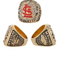 Set de Anillos de Campeonato de los St. Louis Cardinals 1926-2013, Joyería de Moda, Anillos de Piedras Preciosas Estilo Hip Hop, Caja de Exhibición para Hombre