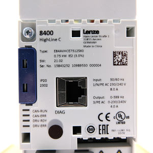 Lenze E84AVHCE7512SX0อินเวอร์เตอร์ความถี่ของใหม่และดั้งเดิมสำหรับเครื่องจักรอุตสาหกรรม - Product Image 3