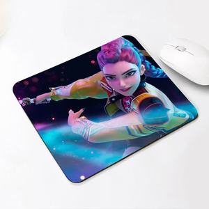 Gran oferta Kpop Demon <span class=keywords><strong>Hunter</strong></span> Mira Rumi Zoey, alfombrilla de ratón de dibujos animados, Mini alfombrilla de ratón pequeña, alfombrilla de mesa antideslizante para ordenador, posavasos de regalo - Product Image 3