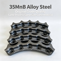 Segment de pignon de chenille pour bulldozer CAT D6R D6T, bloc de dents de pignon en acier trempé, pièces de train de roulement pour engins de construction