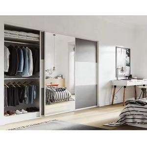 Personnalisation complète de la maison, design moderne, meubles de chambre à coucher, <span class=keywords><strong>dressing</strong></span>, grande armoire <span class=keywords><strong>avec</strong></span> <span class=keywords><strong>porte</strong></span> miroir coulissante - Product Image 2