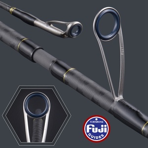 <span class=keywords><strong>Canne</strong></span> à Calamar Portable en Carbone Premium Personnalisable 2.26M 2.51M 4 & 5 Sections avec Pièces Fuji pour la Pêche au Calamar en Mer, en Bateau et en Roche - Product Image 4