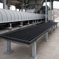 Plateforme en grille FRP 38mm 50mm