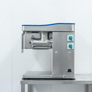 SHENHU 新発売 熱販売中 300 KG/h 460*460*490MM 2200W デュアルモーター 卓上業務用コンビネーションミートグラインダーカッターマシン 1 - Product Image 3