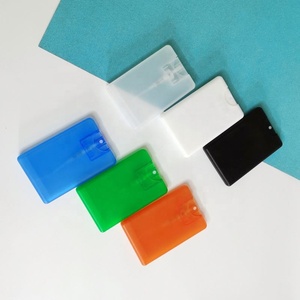 2026 New Style Credit Card Pocket Size Perfume <b>Mist</b> Flat Spray <b>Bottle</b> for Hand Sanitizer - Product Image 3