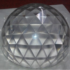 Aspherical Lens PMMA Customizable Size For Lighting Applications OEM Support - Product Image 1