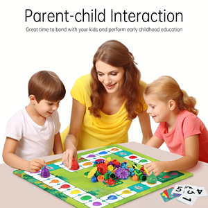 ชุดตัวต่อบล็อก PUNGROW สำหรับ<span class=keywords><strong>เด็ก</strong></span>เล็ก ของเล่นเสริมพัฒนาการ ฝึกการสัมผัส การมองเห็น และการเรียนรู้ ฝึกการจับ ฝึกการเชื่อมต่อ ฝึกการสร้างสรรค์ - Product Image 6