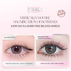 NOVO Private Label 6 Rangées Ensembles de <span class=keywords><strong>Faux</strong></span> <span class=keywords><strong>Cils</strong></span> Fluffy Wispy <span class=keywords><strong>Volume</strong></span> Natural Look Lashes <span class=keywords><strong>Faux</strong></span> Eyelash Box <span class=keywords><strong>Cils</strong></span> sans colle - Product Image 3