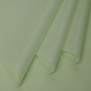 กระดาษห่อของขวัญสีเขียวมัทฉะแบบด้าน ขนาด 50*70 ซม. น้ำหนัก 17 แกรม พิมพ์โลโก้ตามสั่ง ขายส่ง สำหรับห่อช่อดอกไม้ - Product Image 1