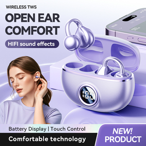 Auriculares Deportivos M97 OWS con Clip para la Oreja, Auriculares Inalámbricos con Conducción Aérea, Sonido Espacial y Cancelación de Ruido en Llamadas - Product Image 3