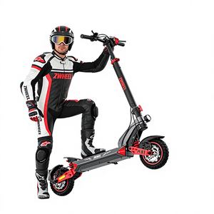 Trottinette électrique en alliage d'aluminium ZSB1, batterie 48V15A, autonomie 55 km, pliable, moteur 1200W, étanche, prête pour l'aventure ! - Product Image 1